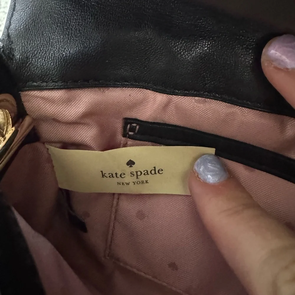 Kate Spade New York black crossbody bag